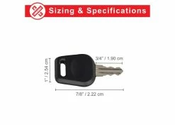 Coupon 😉 Mon Ster Key For The Drive Bobcat, Scout DST, & Spitfire Scout & Spitfire Scout DLX Scooters 😍 -Cheap Joysticks Store d25 4118 m1 nl