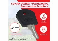 Best Sale 👍 Mon Ster Key For The Golden Technologies Buzzaround, Companion, LiteRider, And Liteway Series Scooters 🎉 -Cheap Joysticks Store g45 5294 i