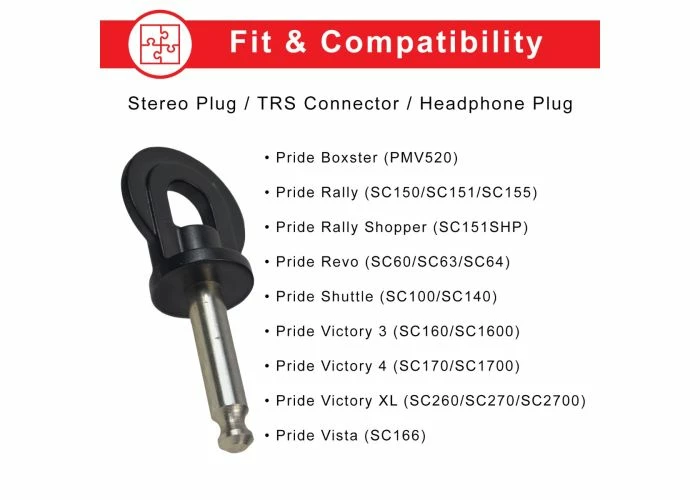 Coupon π Mon Ster Key (Stereo Plug Style) With Flat Circle Head For Pride Revo (SC60) Scooters β€οΈ 5 Coupon π Mon Ster Key (Stereo Plug Style) With Flat Circle Head For Pride Revo (SC60) Scooters β€οΈ - Image 3