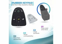 Discount 🧨 Invacare Keypad For The 4 Key Dynamic Shark DK-REMD01 And DK-REMD02 (MK5 SPJ+) Joystick ✔️ -Cheap Joysticks Store p49 9087 i nl