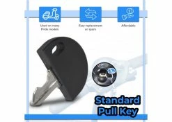 Wholesale 🎁 Mon Ster Standard Key For Go-Go And Pride Mobility Scooters ✨ -Cheap Joysticks Store s73 8105 i